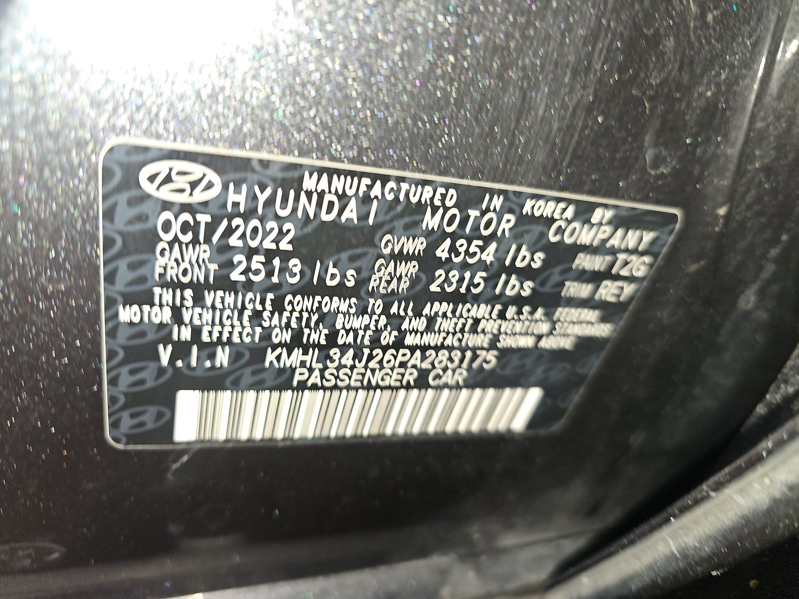 2023 Hyundai Sonata Limited FWD