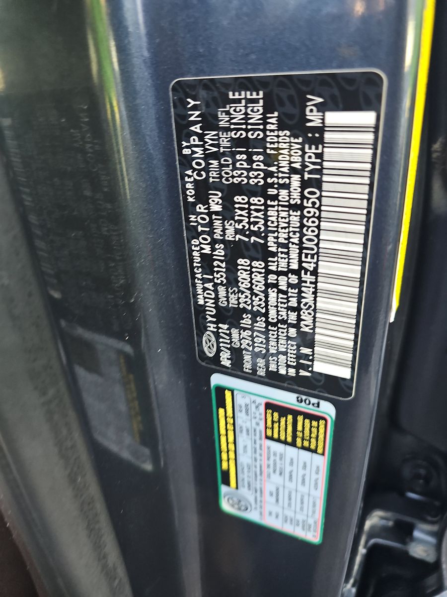 2014 Hyundai Santa Fe GLS FWD