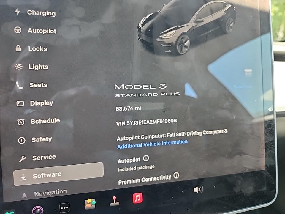 2021 Tesla Model 3 Standard Range Plus RWD