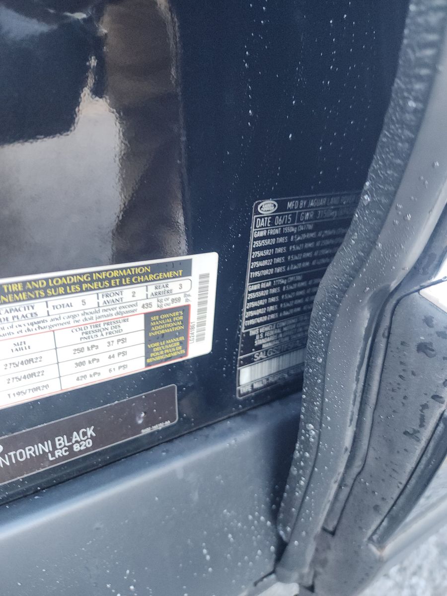 2015 Land Rover Range Rover Supercharged AWD