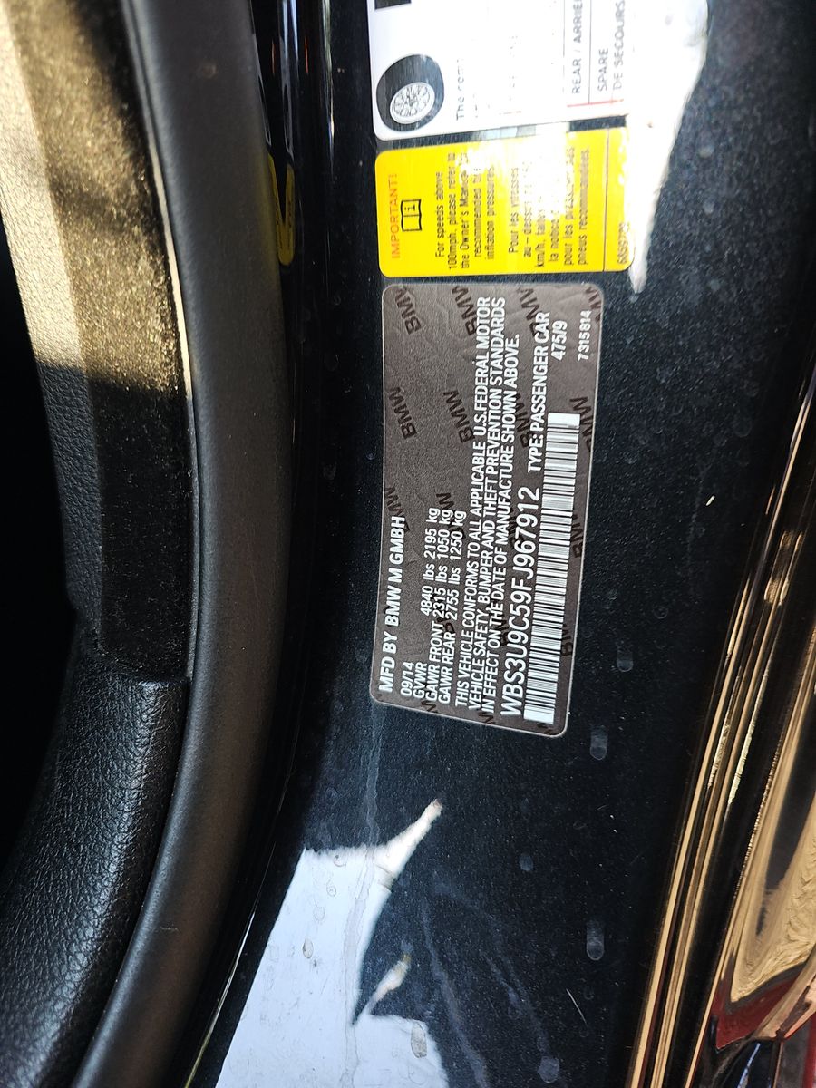 2015 BMW M4 Base RWD