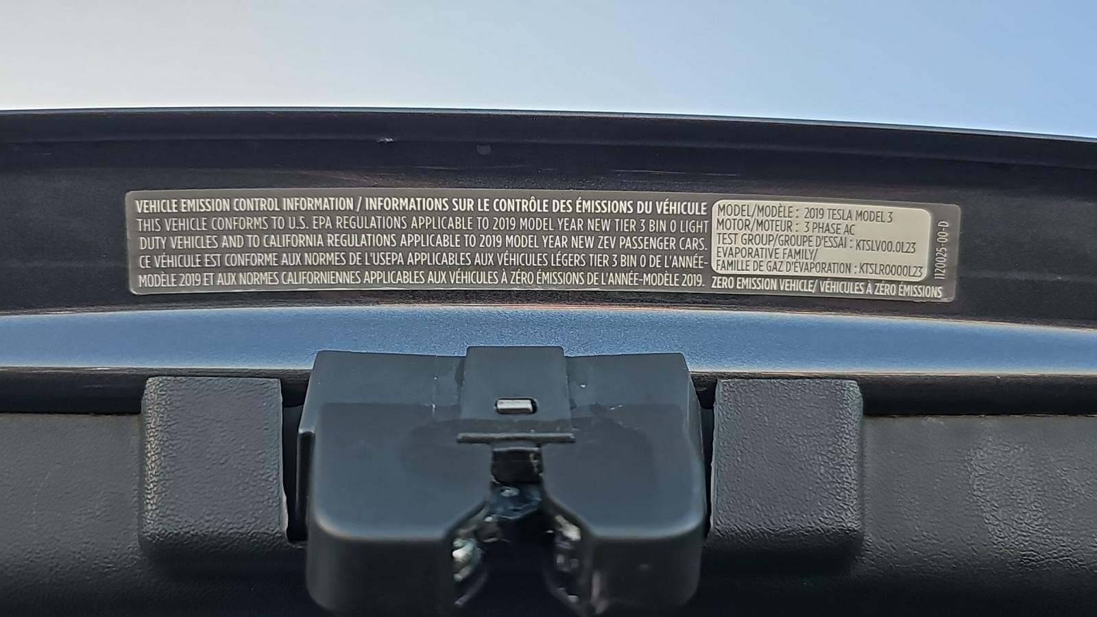 2019 Tesla Model 3 Long Range AWD