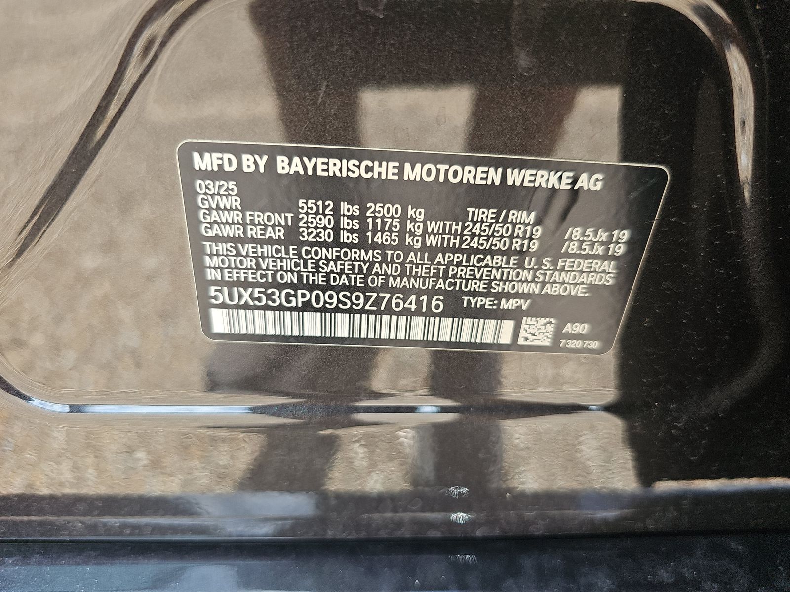 2025 BMW X3 xDrive30i AWD