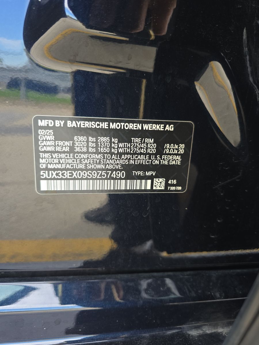 2025 BMW X6 xDrive40i AWD