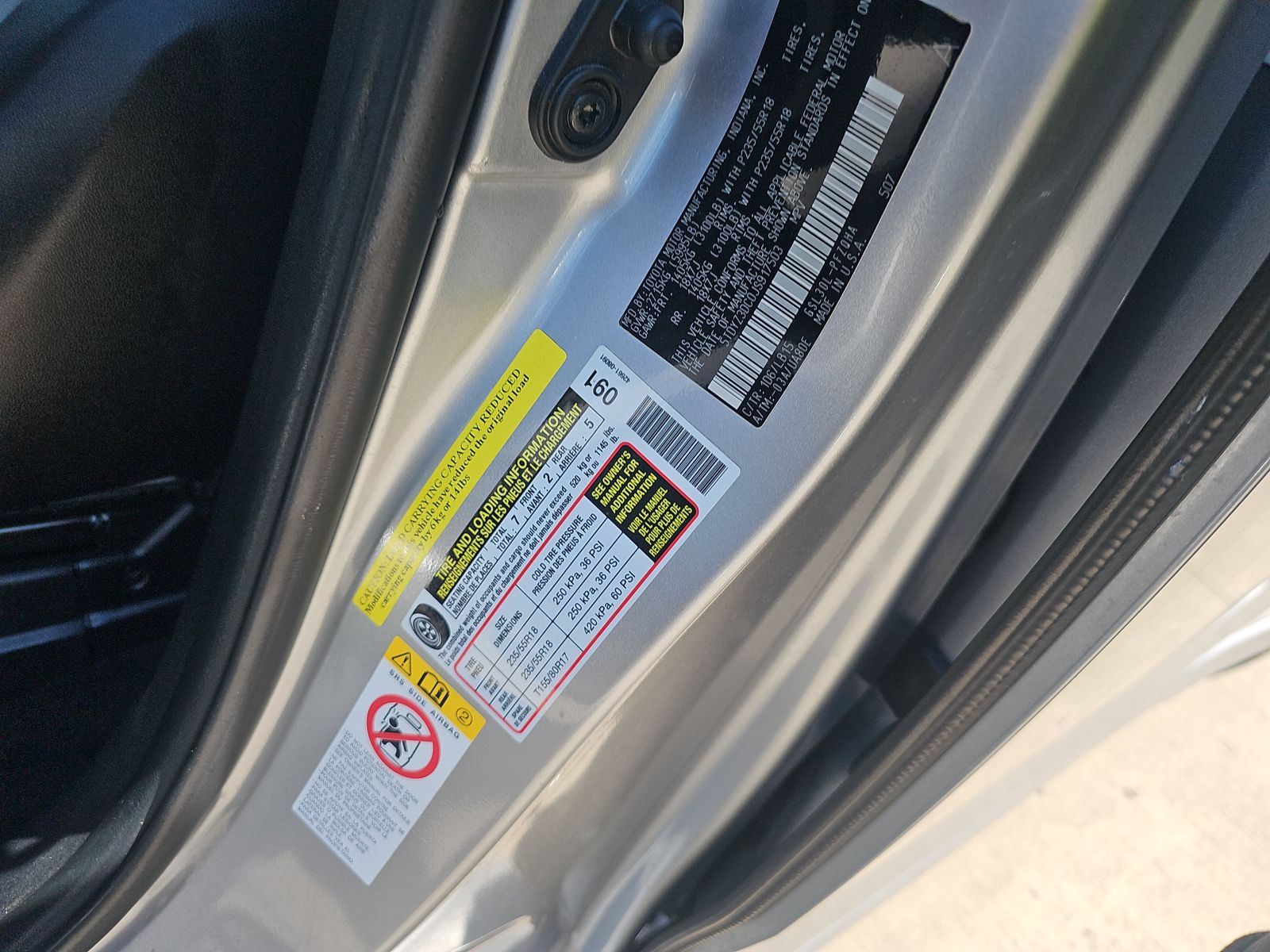 2018 Toyota Sienna Limited Premium FWD