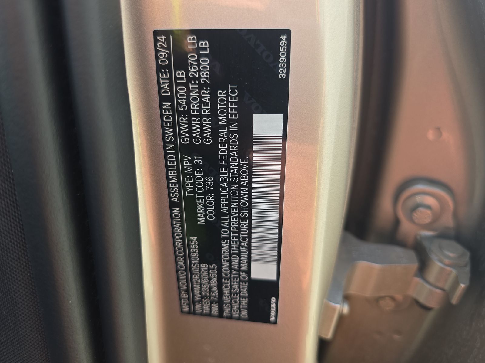 2025 Volvo XC60 B5 Core AWD