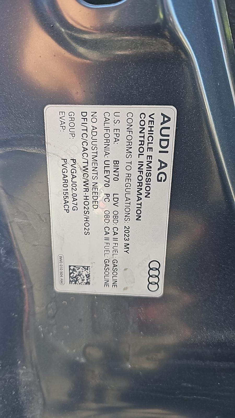 2023 Audi A5 S Line Premium AWD