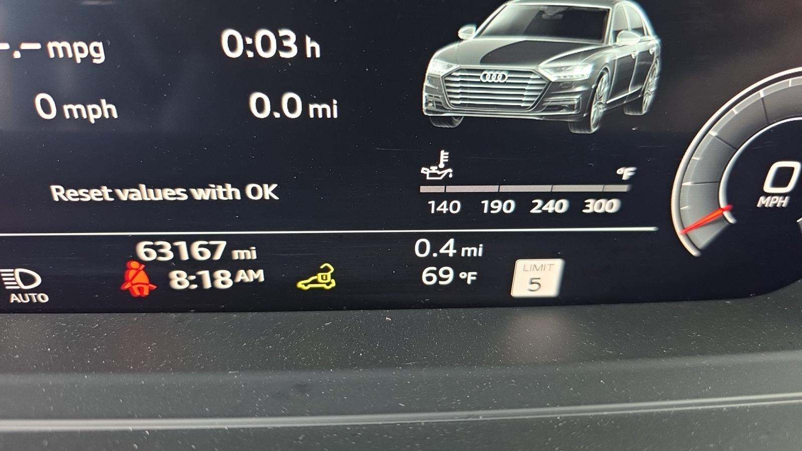 2019 Audi A8 L 3.0T AWD