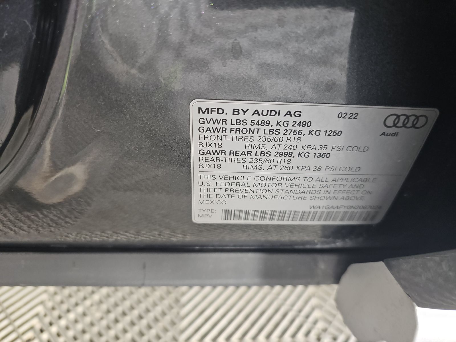 2022 Audi Q5 S line Premium AWD