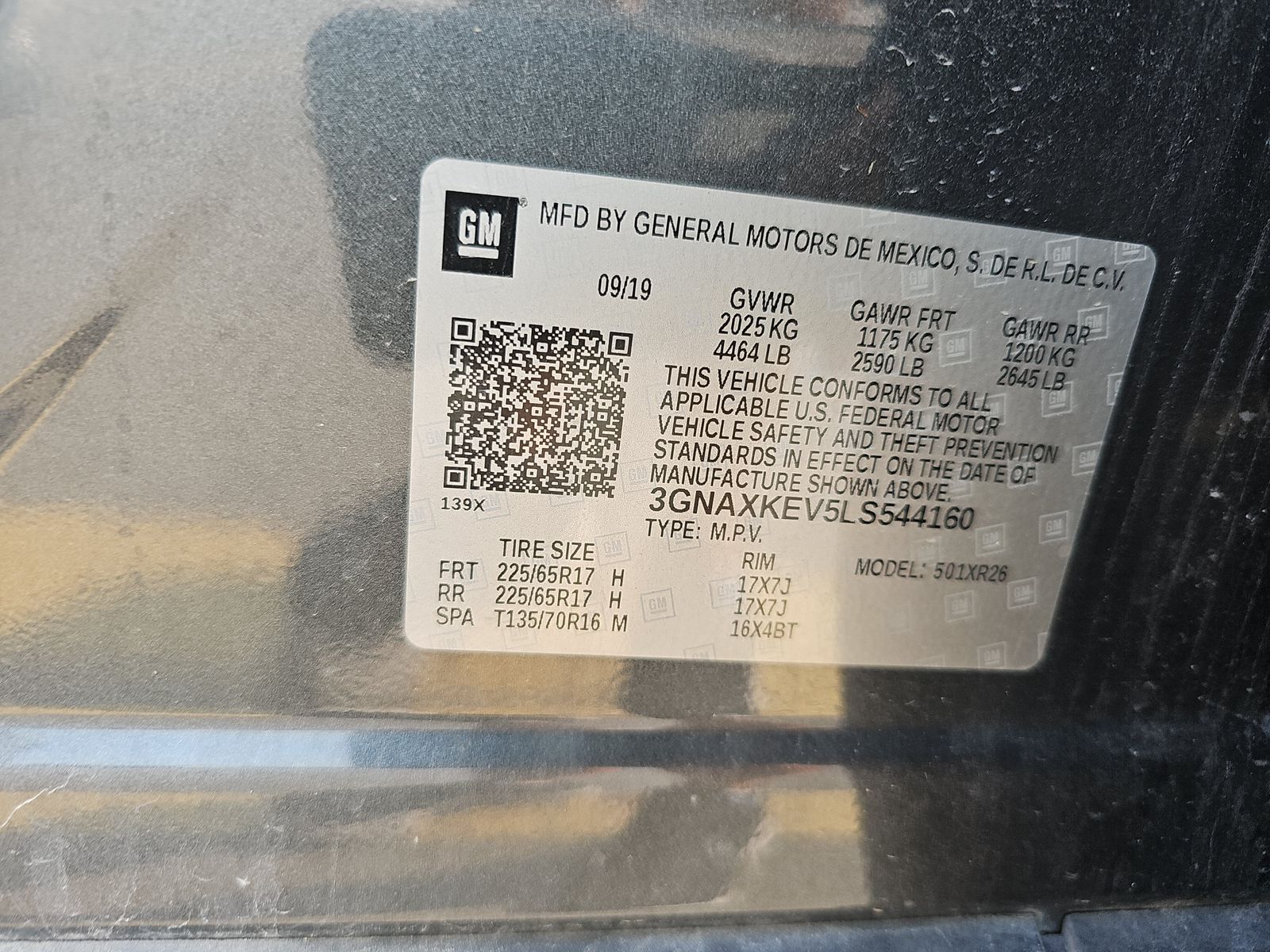 2020 Chevrolet Equinox LT FWD