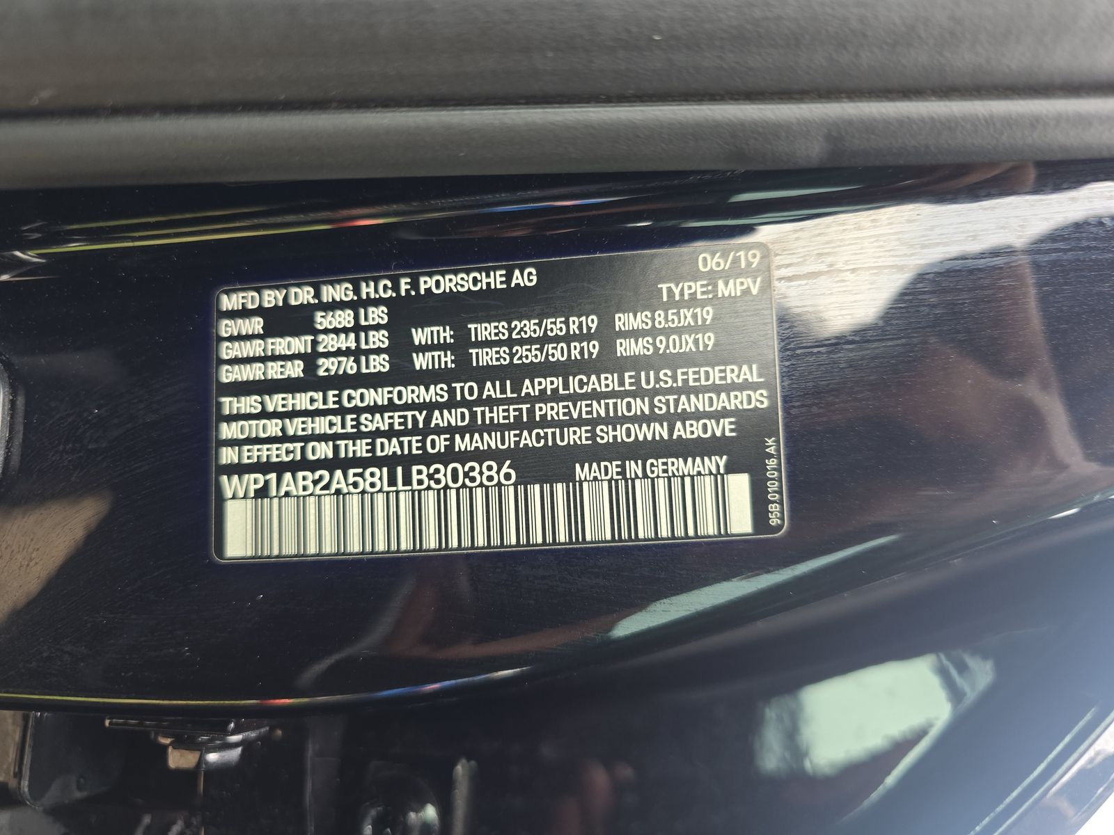 2020 Porsche Macan S AWD