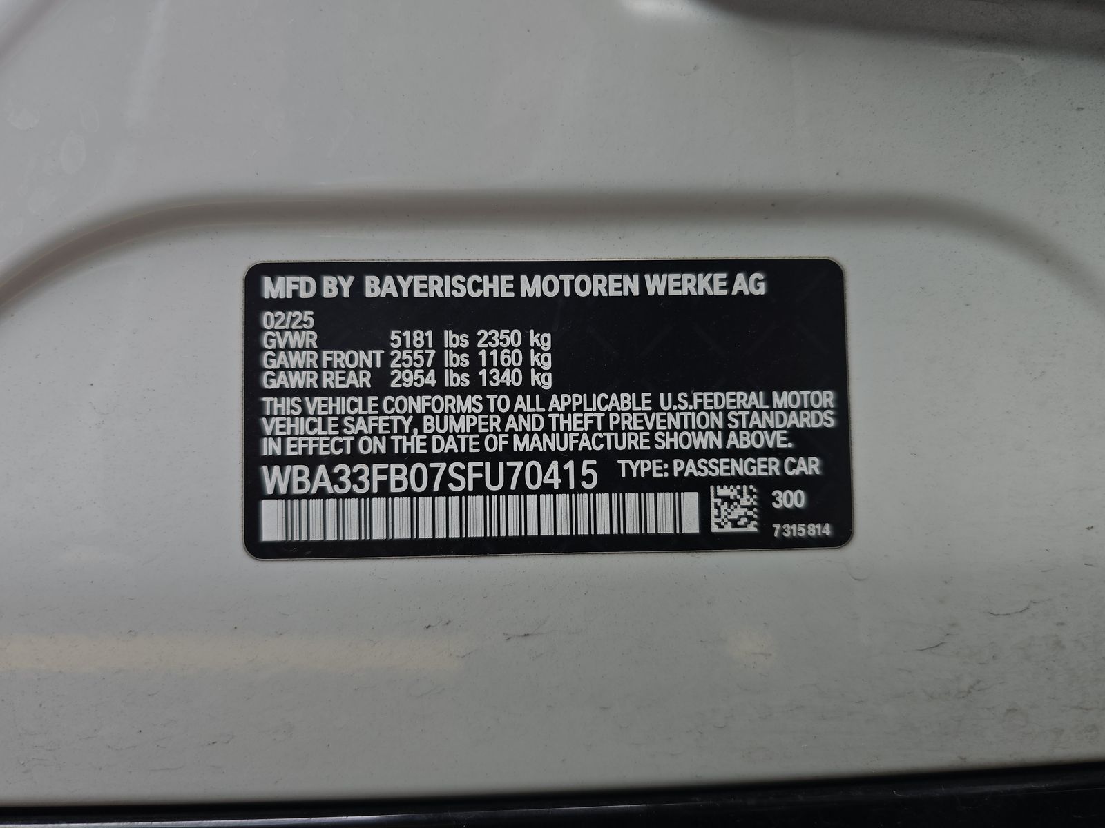 2025 BMW 4 Series 430i xDrive AWD