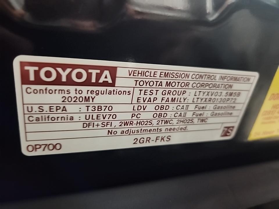 2020 Toyota Avalon Limited FWD