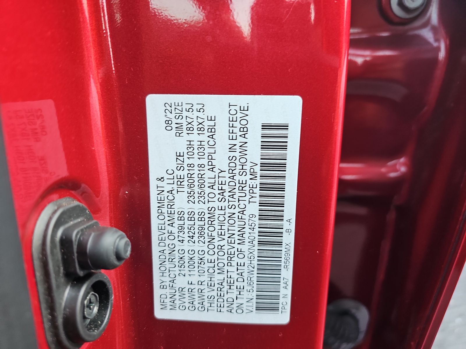 2022 Honda CR-V EX AWD