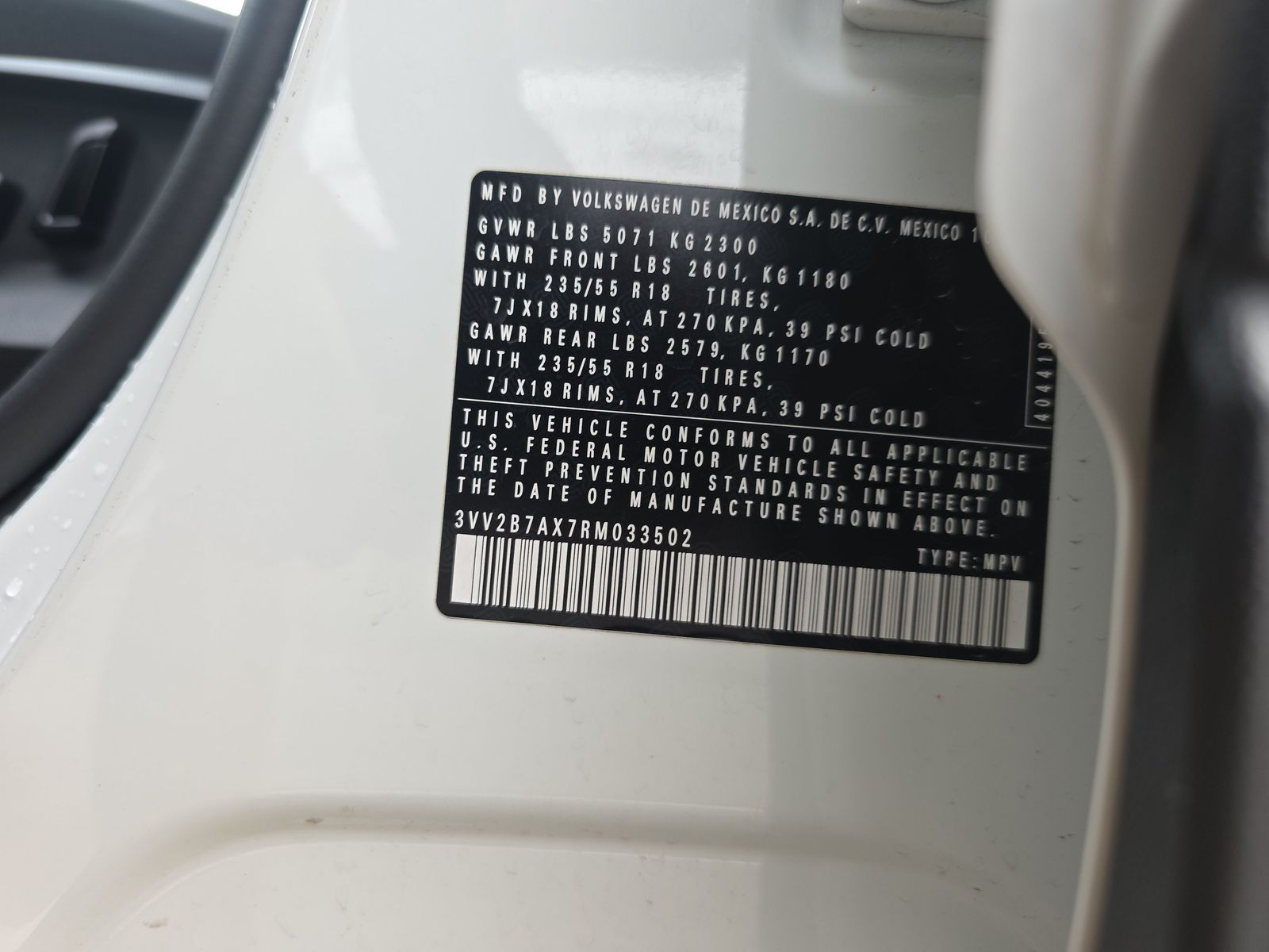 2024 Volkswagen Tiguan 2.0T SE AWD