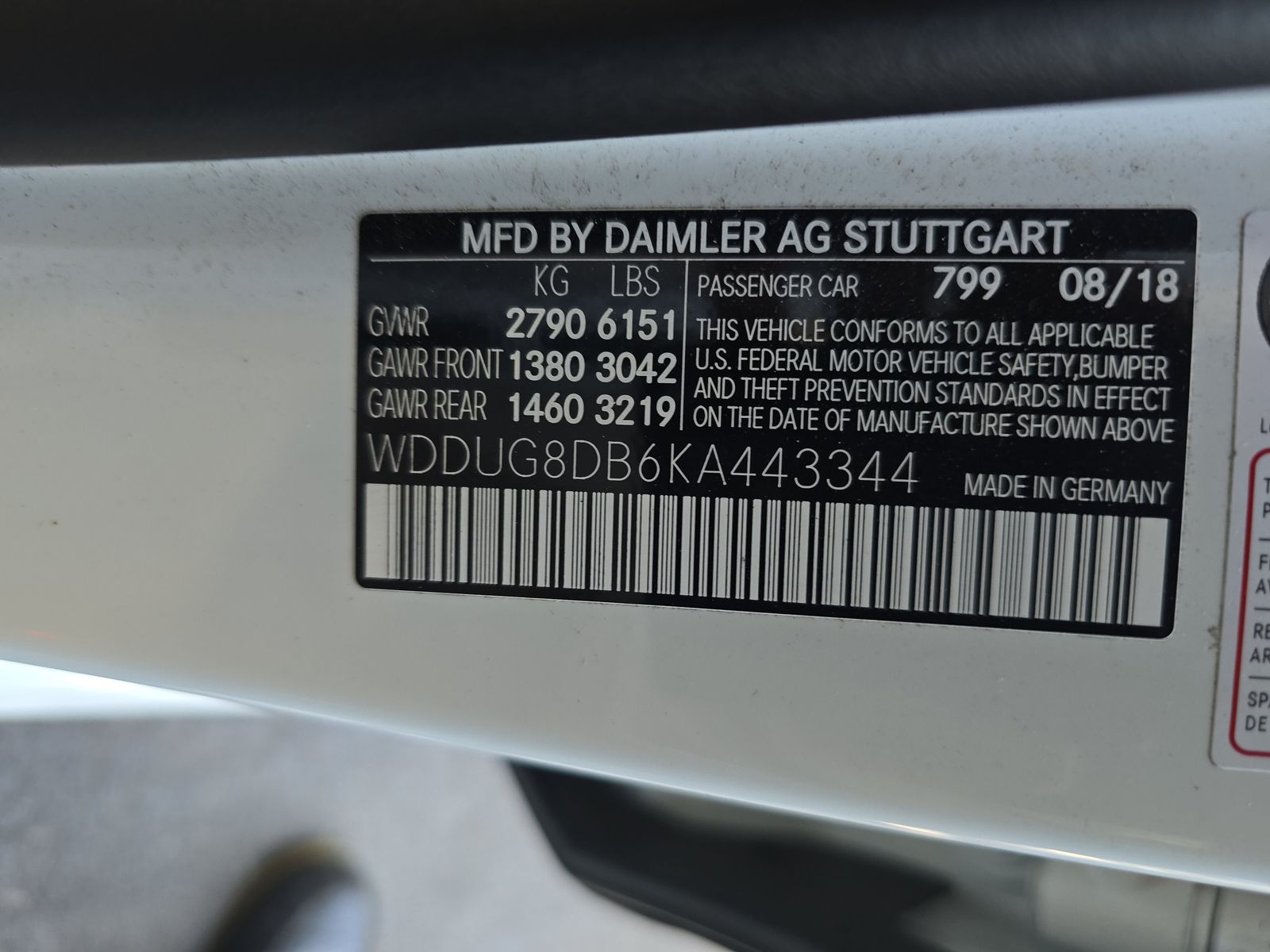 2019 Mercedes-Benz S-Class S 560 RWD