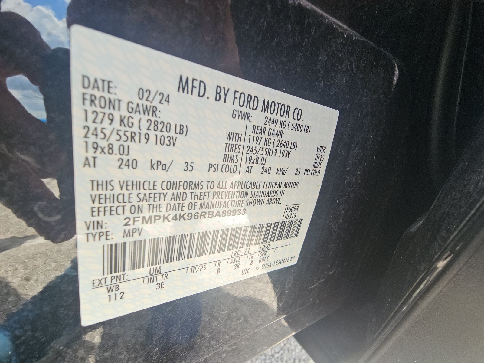 2024 Ford Edge Titanium AWD