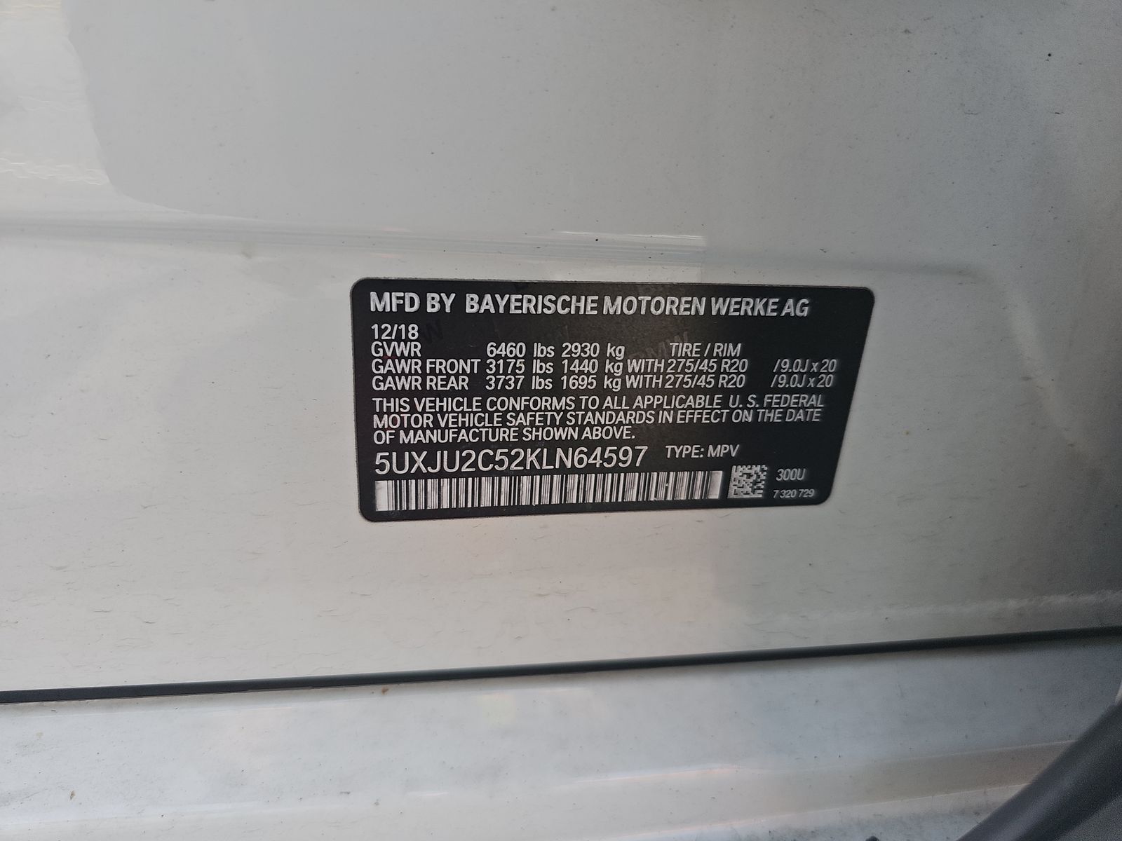 2019 BMW X5 xDrive50i AWD