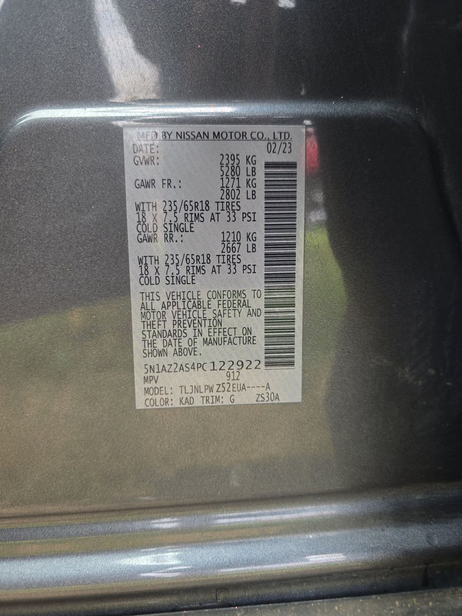 2023 Nissan Murano S AWD