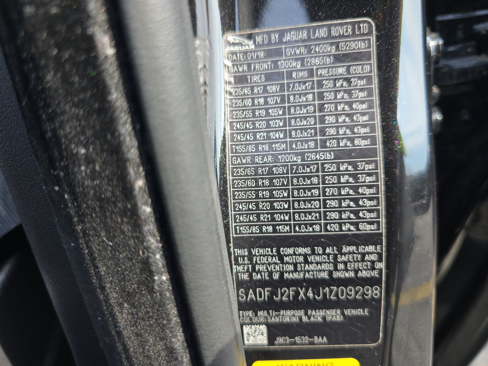 2018 Jaguar E-PACE S AWD