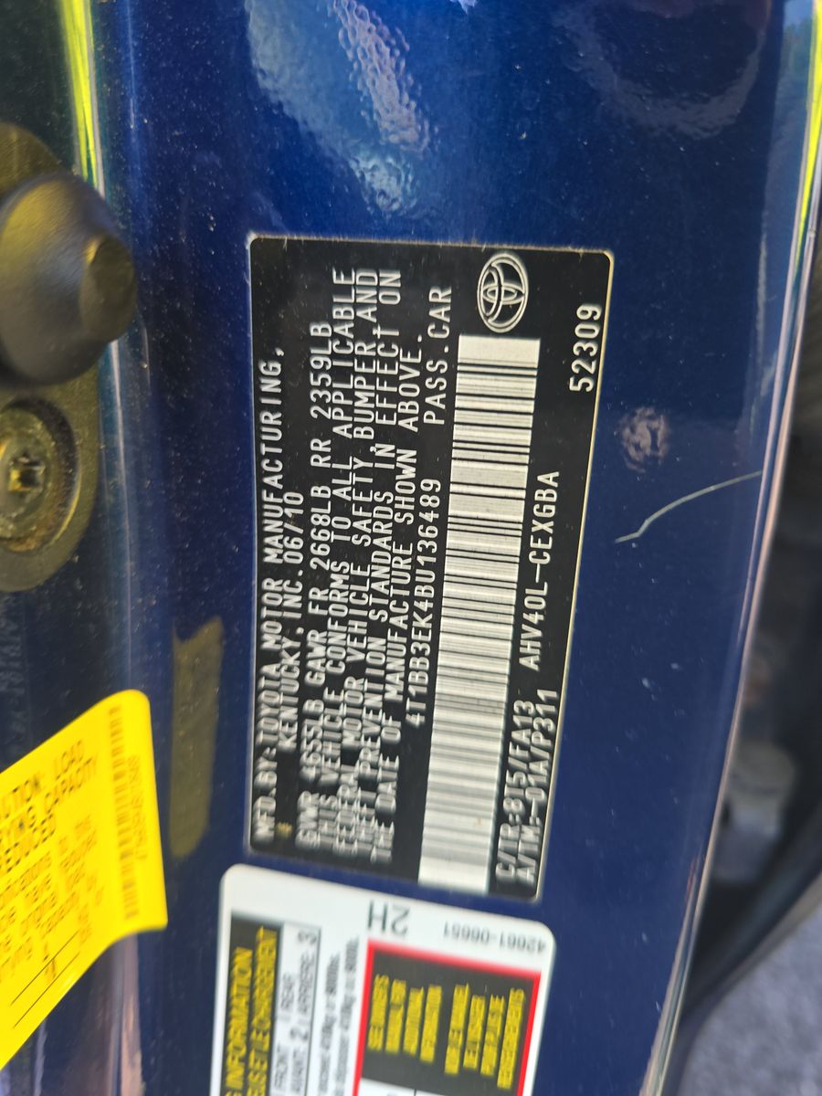 2011 Toyota Camry Hybrid FWD