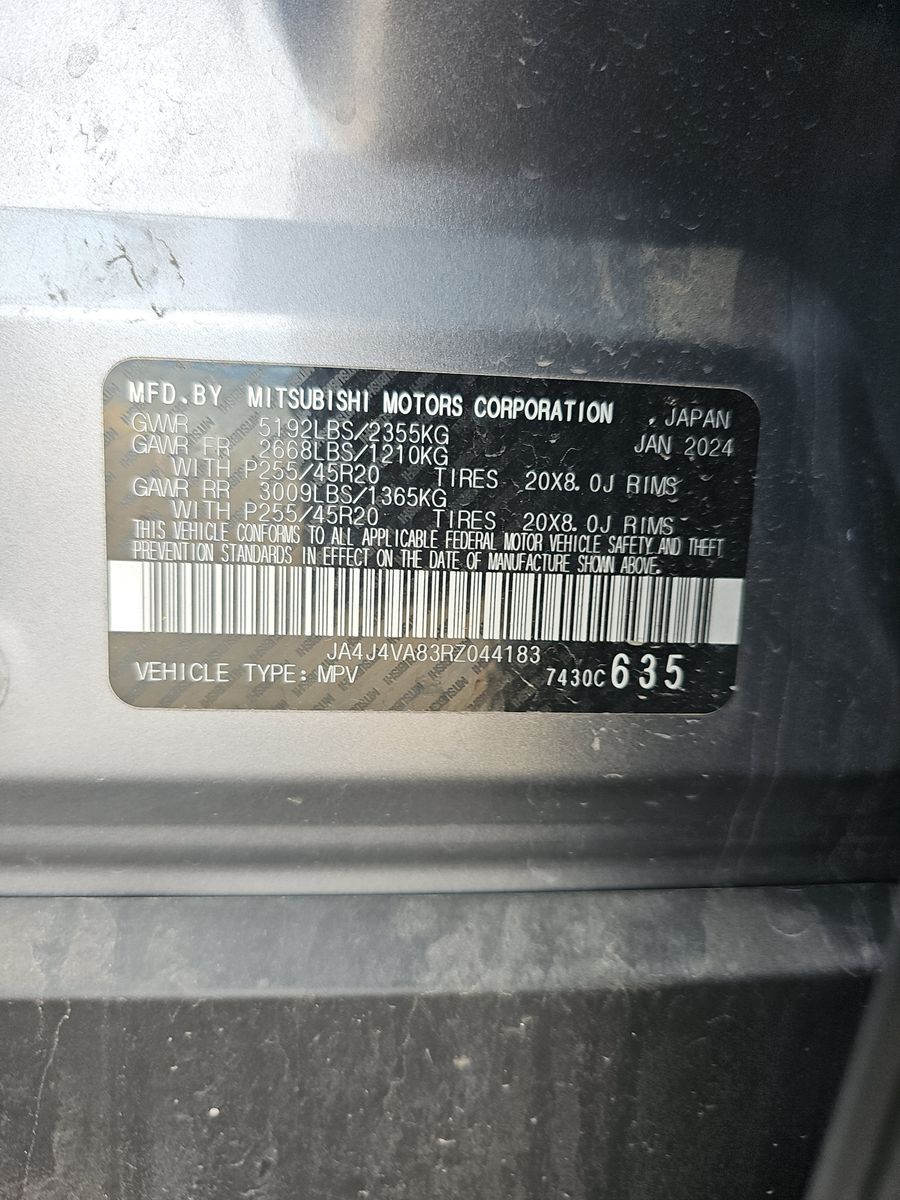 2024 Mitsubishi Outlander SE AWD