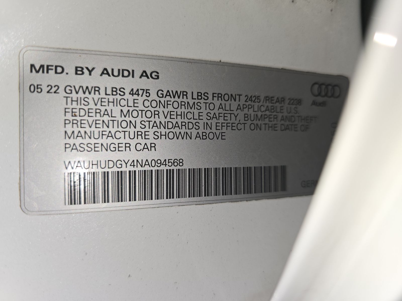 2022 Audi A3 2.0T Premium Plus AWD