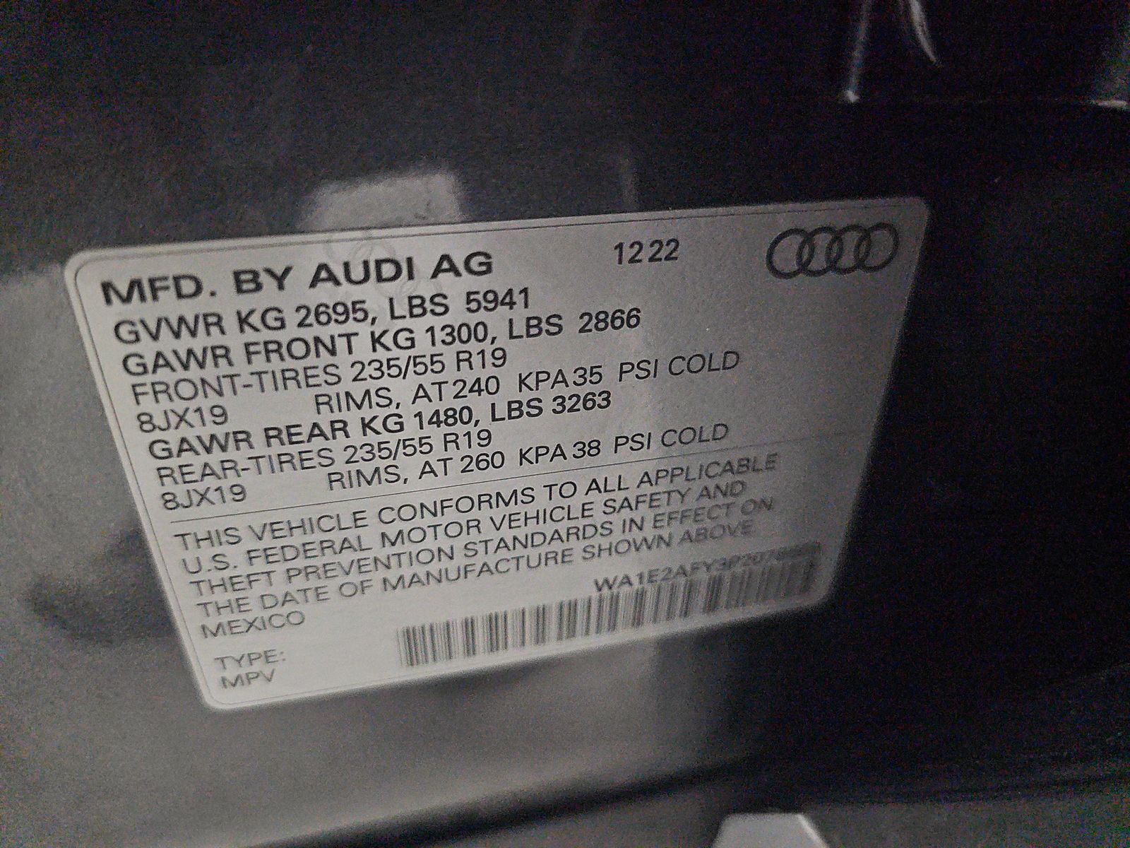 2023 Audi Q5 e Plug-In Hybrid S line Premium Plus AWD