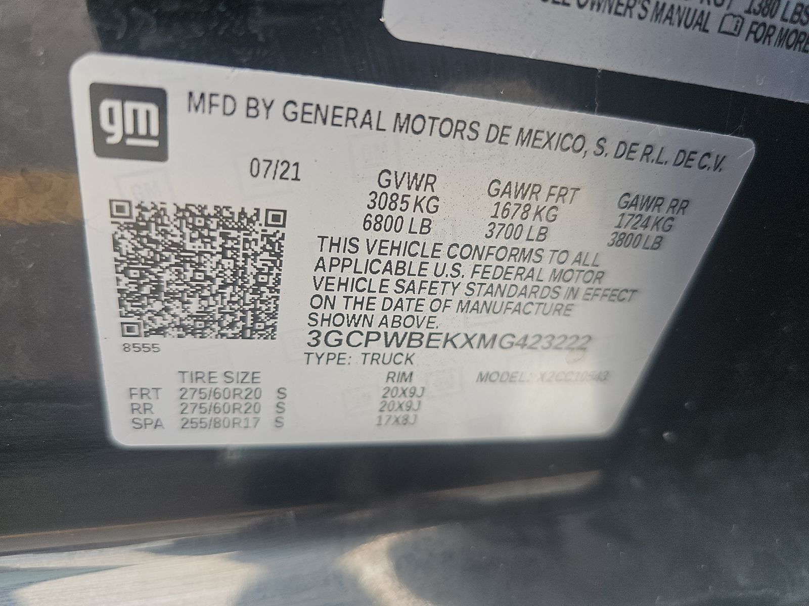 2021 Chevrolet Silverado 1500 Custom RWD