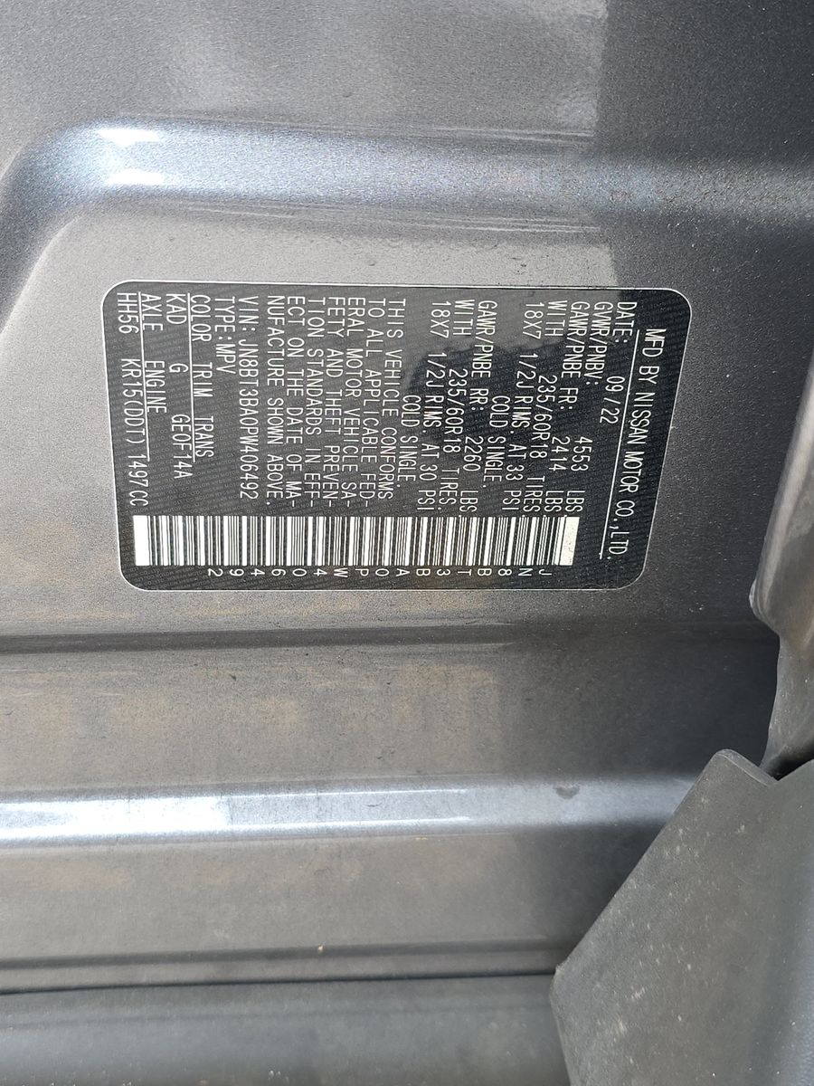 2023 Nissan Rogue SV FWD
