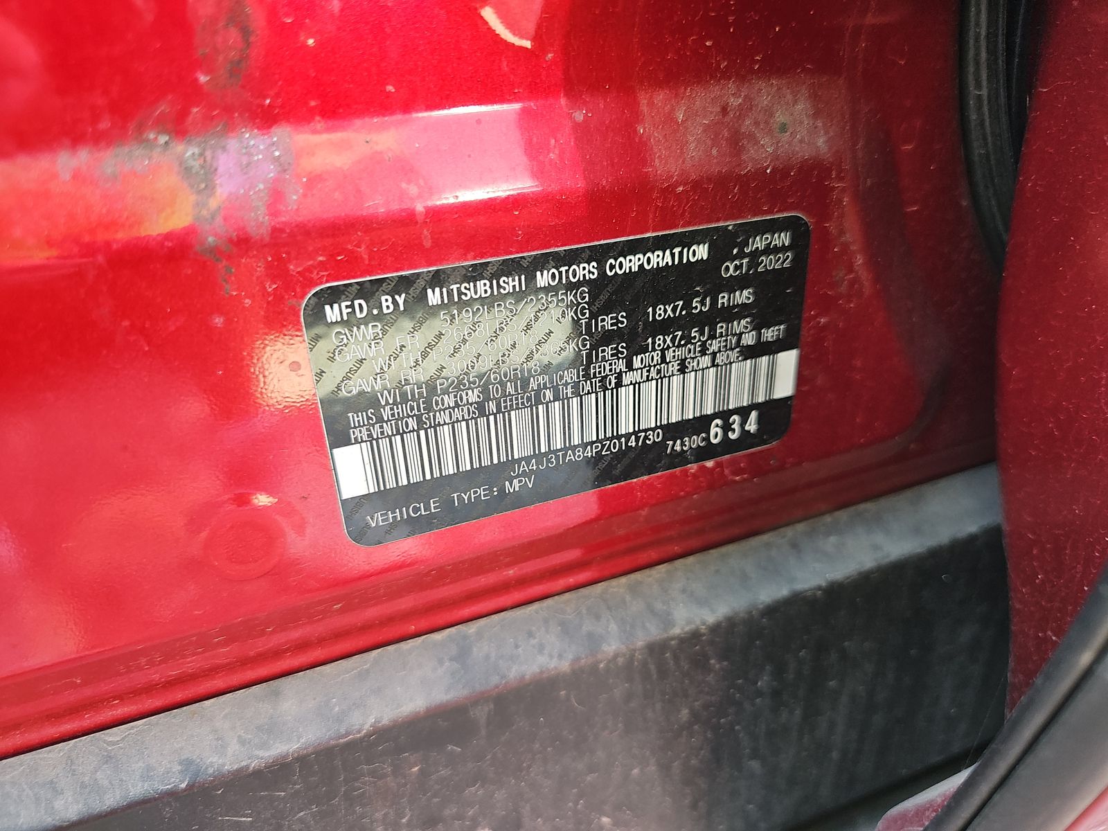 2023 Mitsubishi Outlander ES FWD