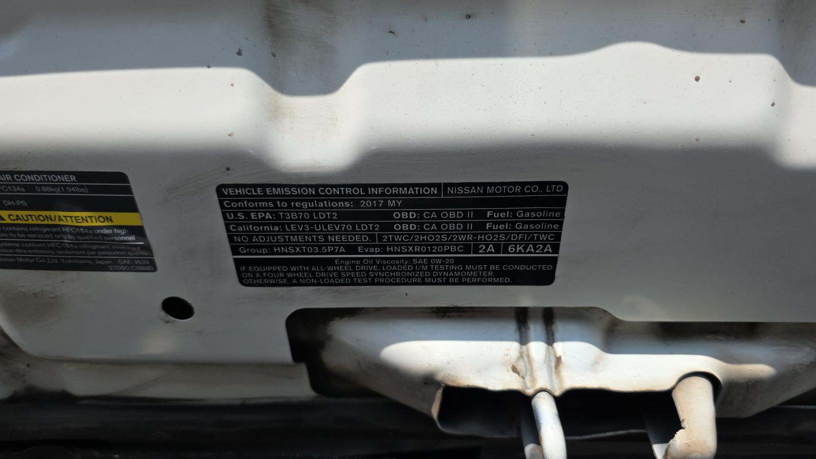 2017 Nissan Pathfinder SV FWD