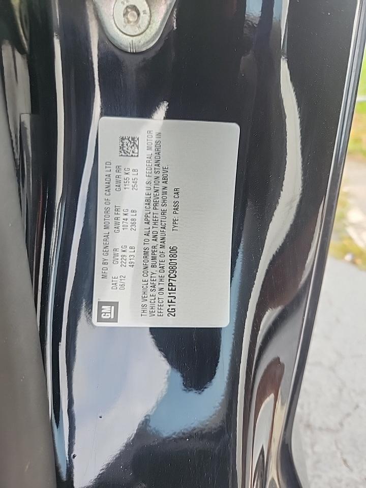 2012 Chevrolet Camaro ZL1 RWD