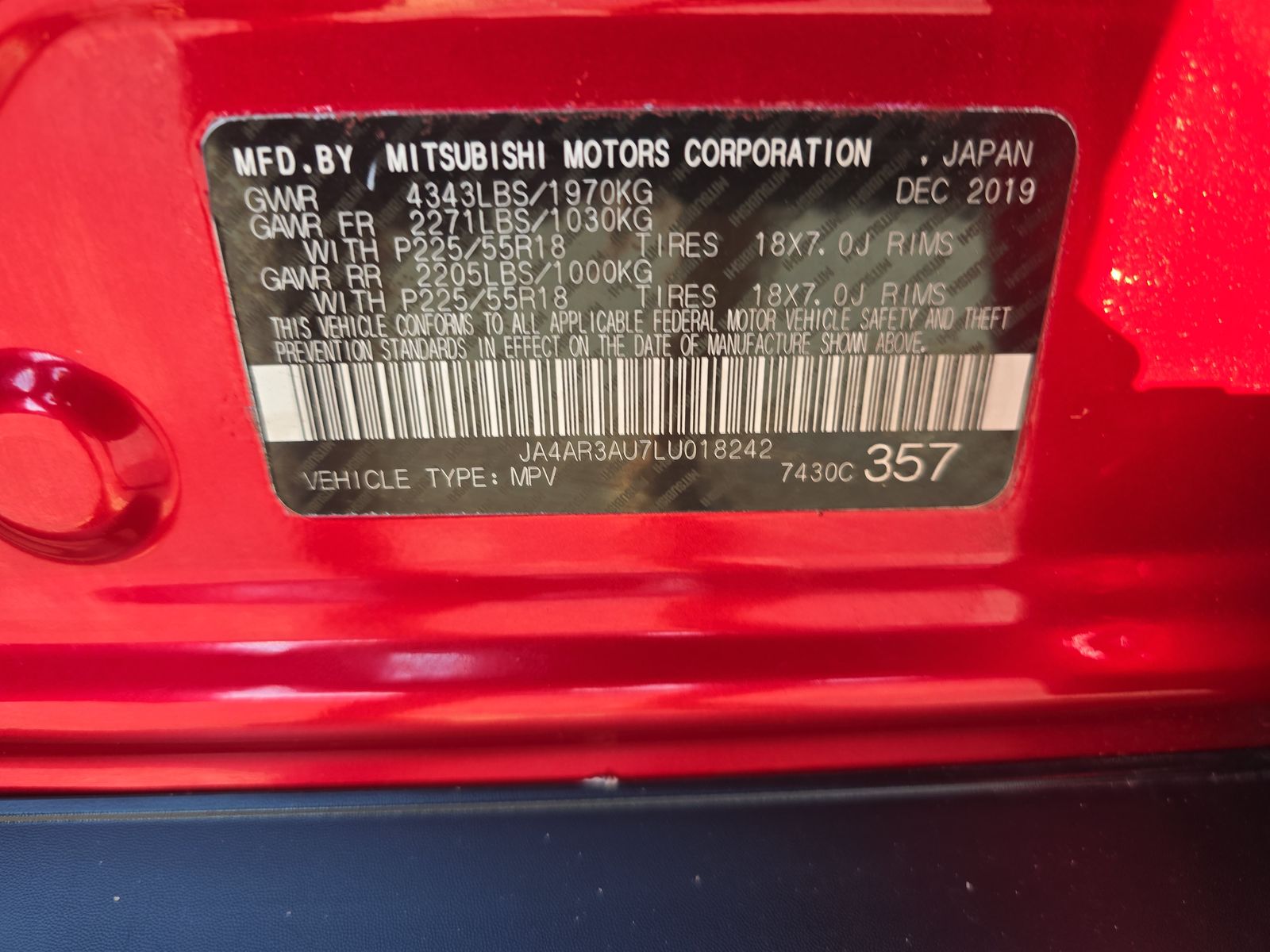 2020 Mitsubishi Outlander Sport SE AWD