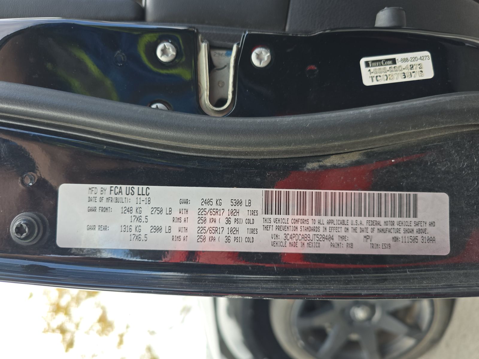 2018 Dodge Journey SE FWD