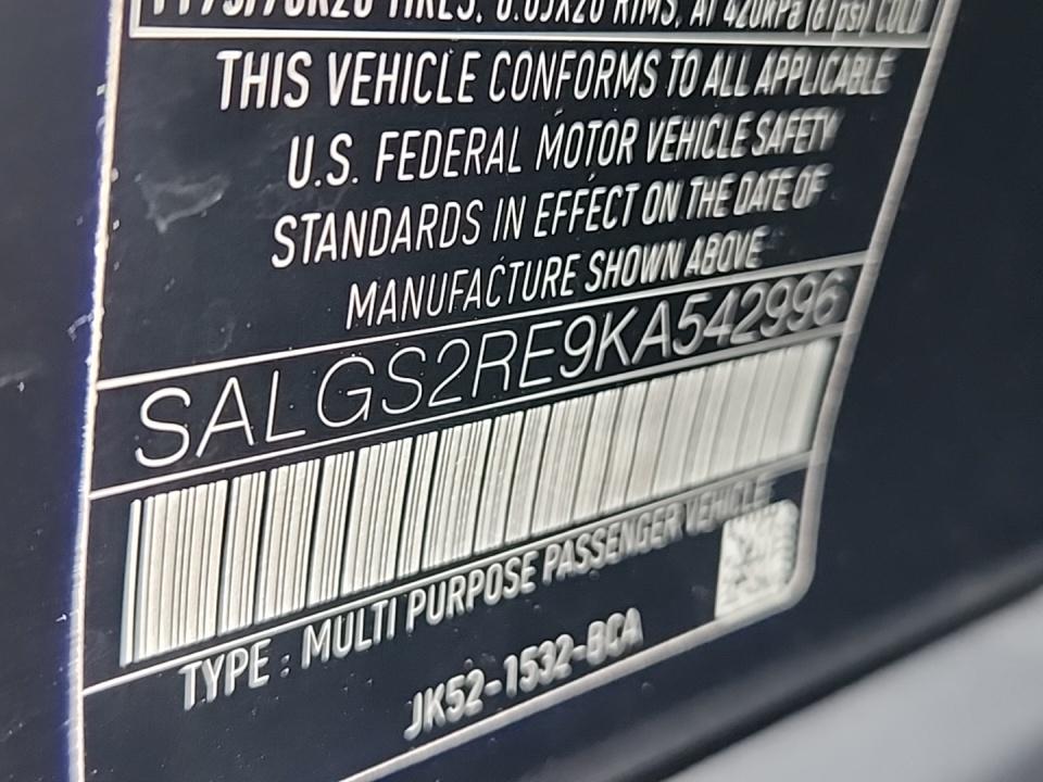 2019 Land Rover Range Rover Supercharged AWD