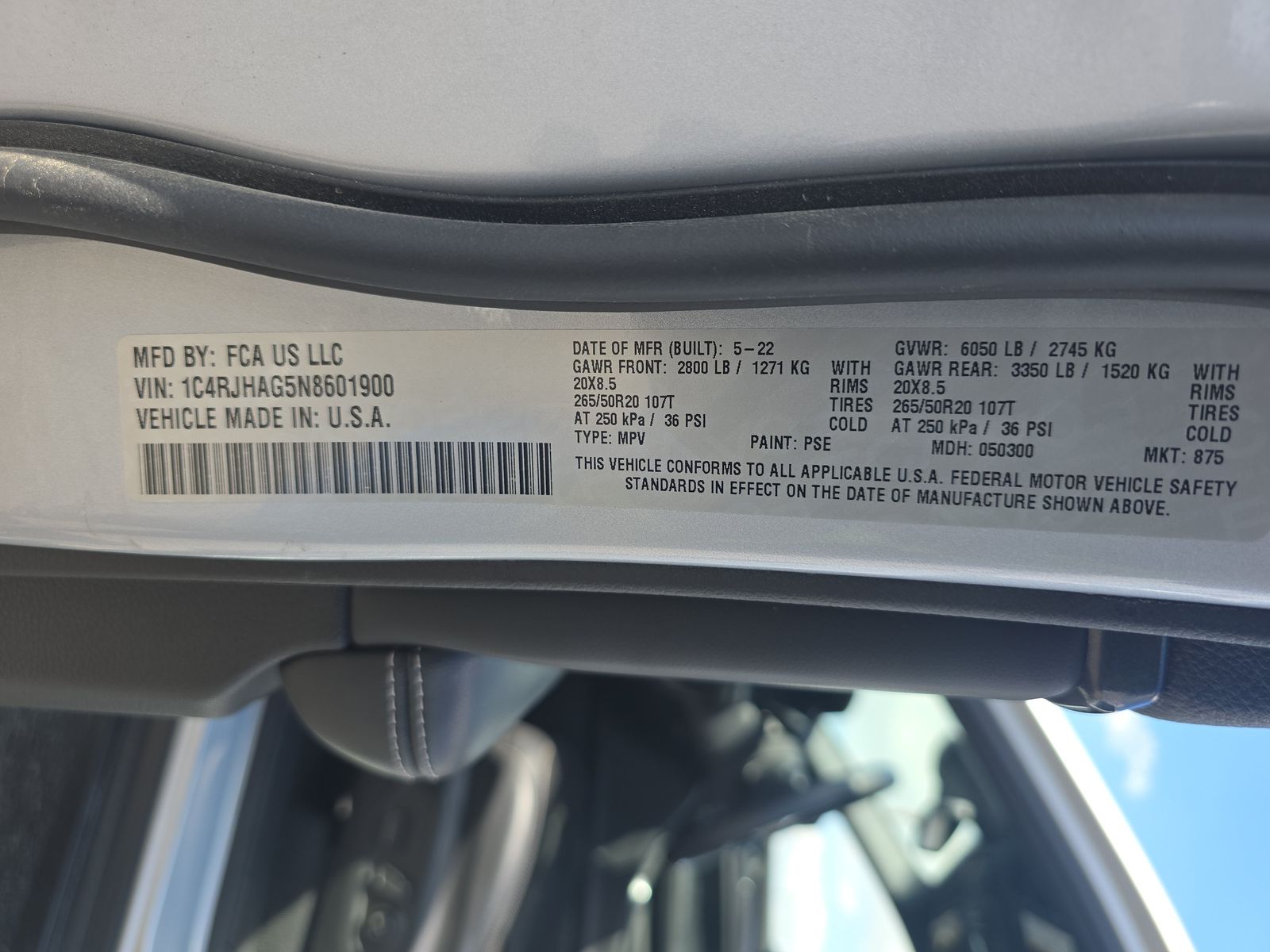 2022 Jeep Grand Cherokee Altitude AWD