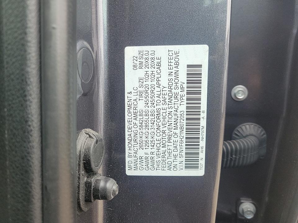 2022 Honda Pilot Special Edition AWD