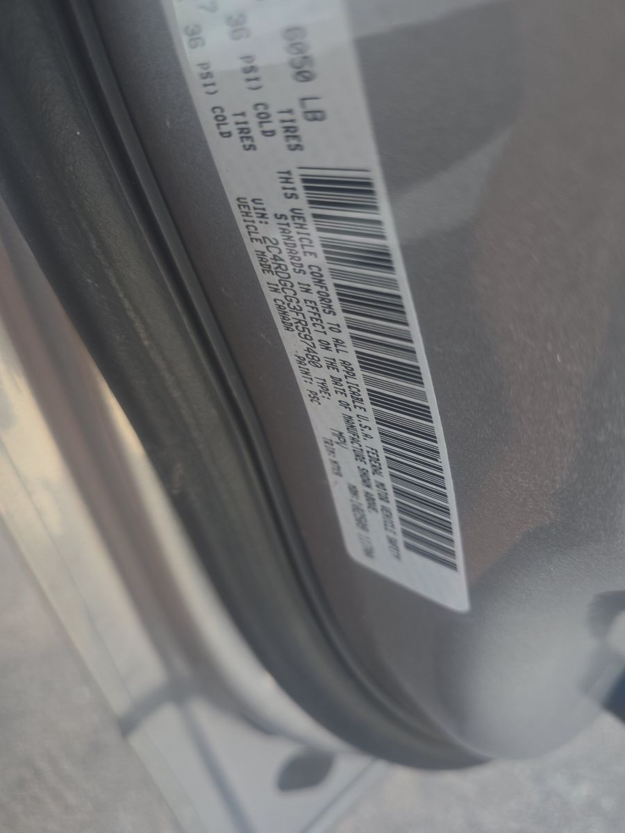 2015 Dodge Grand Caravan SXT FWD