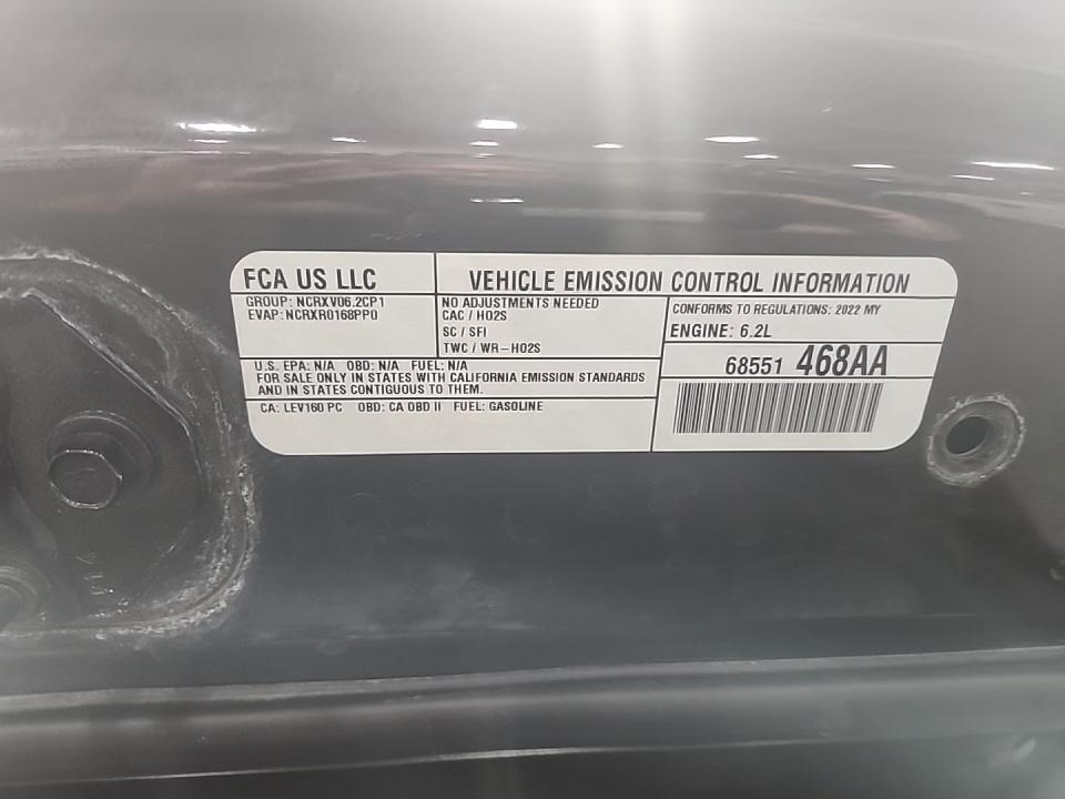 2022 Dodge Charger SRT Hellcat Widebody RWD