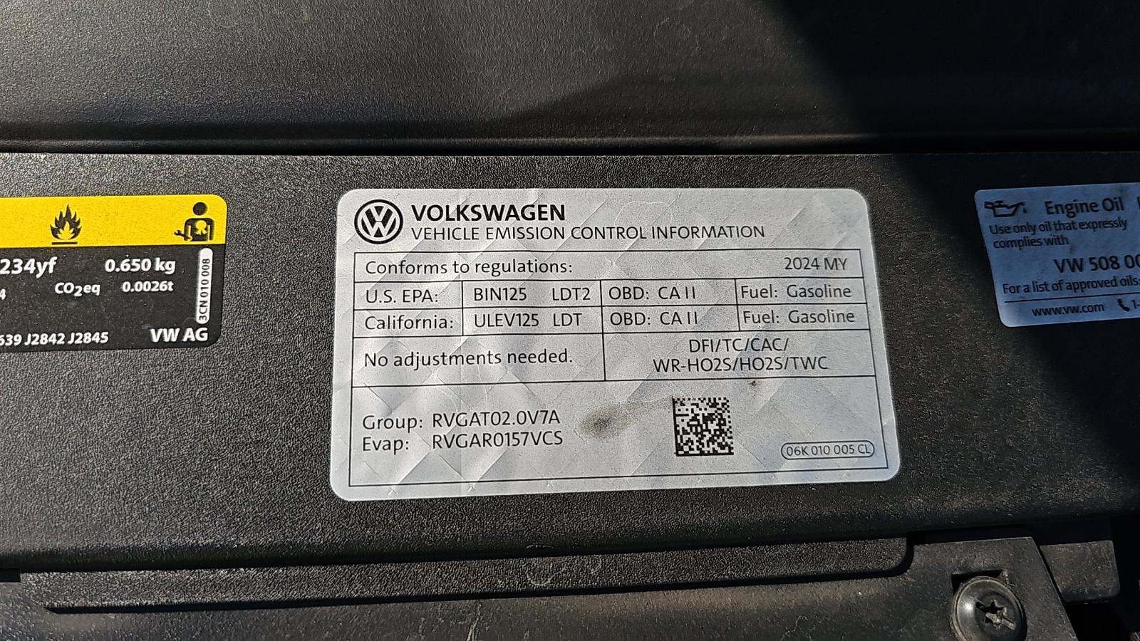 2024 Volkswagen Atlas 2.0T SE AWD