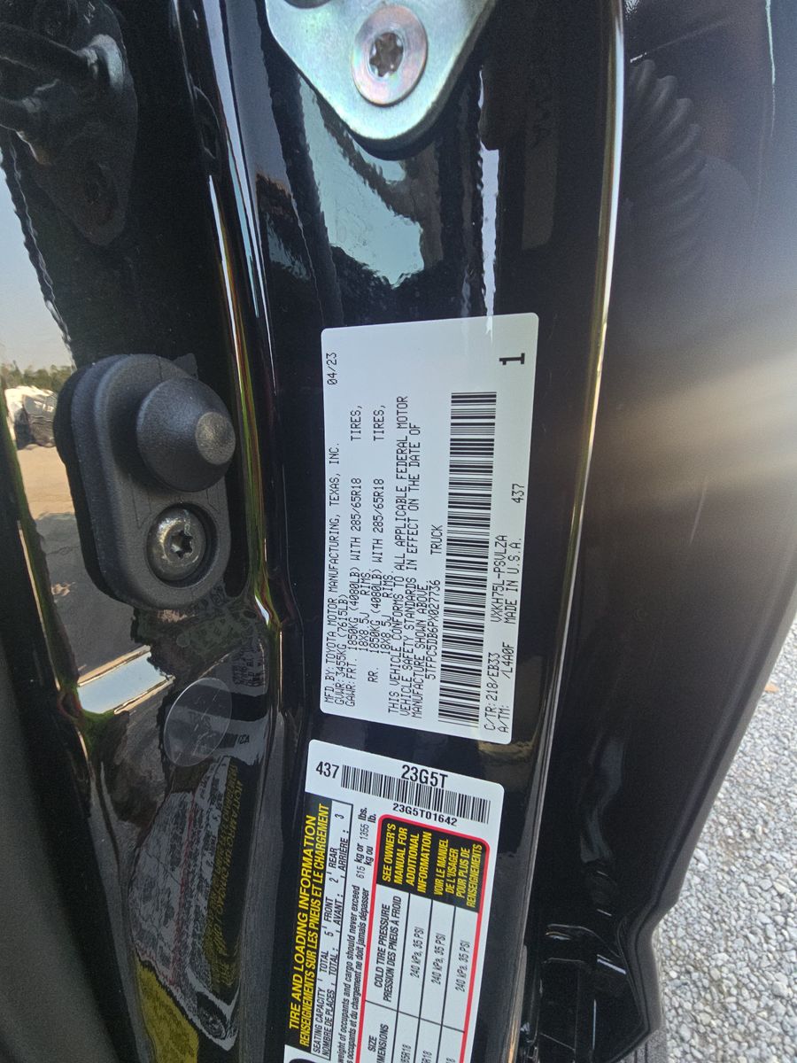 2023 Toyota Tundra Hybrid TRD Pro AWD