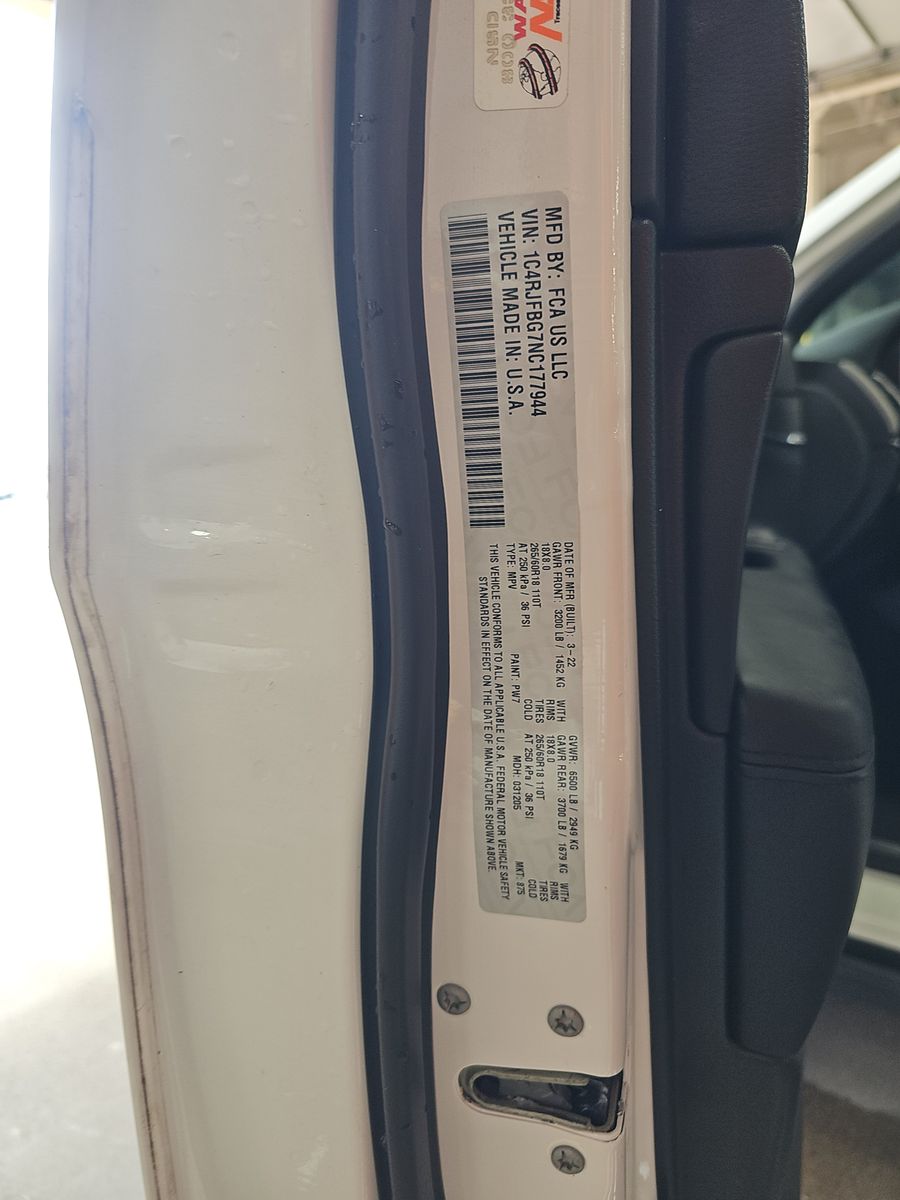 2022 Jeep Grand Cherokee Limited AWD