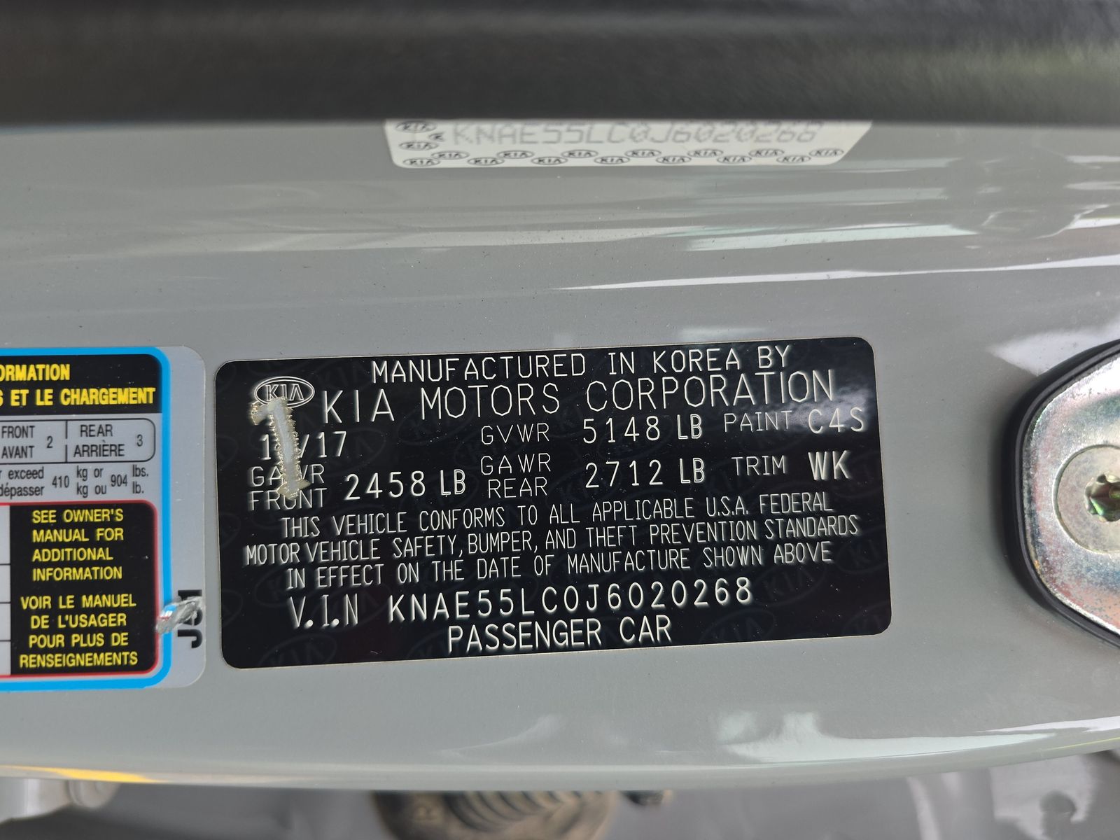 2018 Kia Stinger GT2 AWD