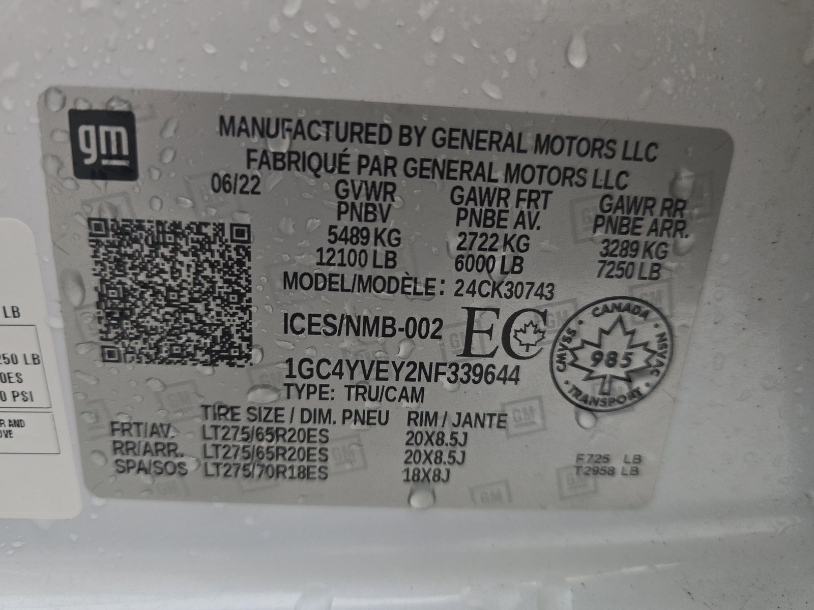 2022 Chevrolet Silverado 3500HD High Country AWD