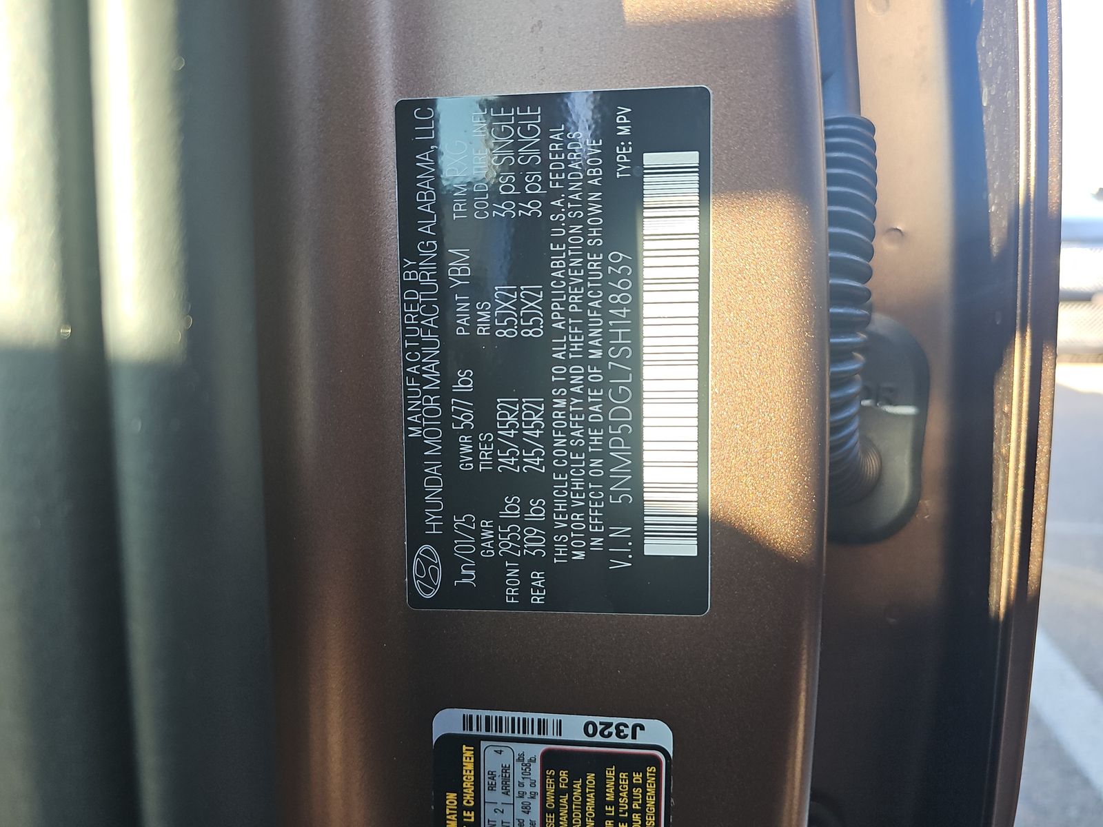 2025 Hyundai Santa Fe Calligraphy AWD