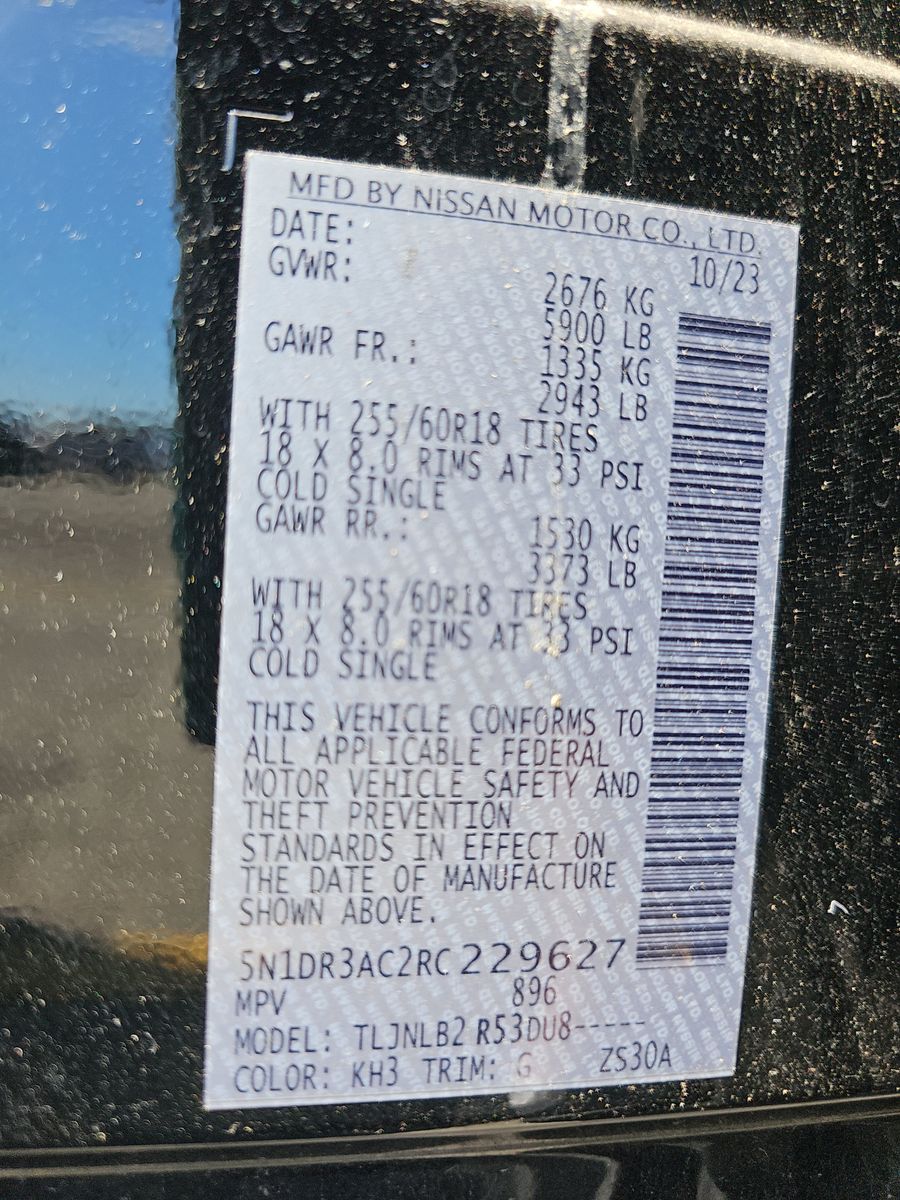 2024 Nissan Pathfinder S AWD