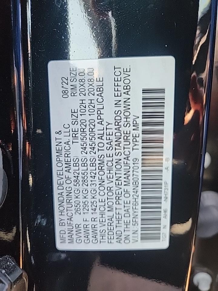 2022 Honda Pilot Special Edition AWD