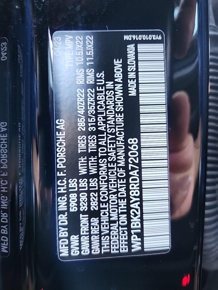 2024 Porsche Cayenne Turbo GT AWD