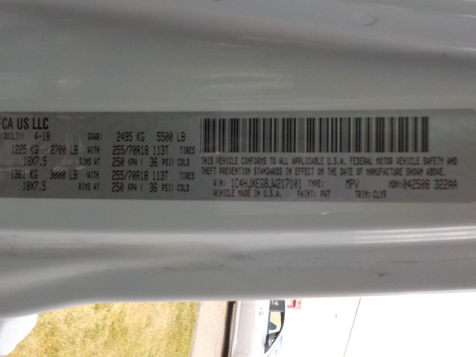 2018 Jeep Wrangler Unlimited Sahara AWD